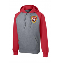 Sport-Tek Raglan Colorblock Pullover Hooded Sweatshirt