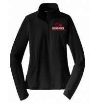 Sport-Tek Women's Sport Wick Stretch 1/2-Zip Pullover 