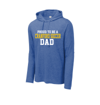 Tri-Blend Wicking Long Sleeve Hoodie Royal ST406