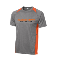 Sport-Tek Heather Colorblock Contender Tee