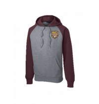 Sport-Tek Raglan Colorblock Pullover Hooded Sweatshirt