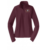 Sport-Tek Women's Sport Wick Stretch 1/2-Zip Pullover 