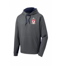 Sport-Tek® Sport-Wick® Fleece Colorblock Hooded Pullover