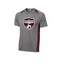 Sport-Tek Heather Colorblock Contender Tee